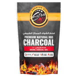 Extra Charcoal Premium 100% All-Natural BBQ Charcoal, 5 kg