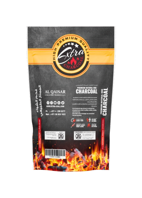 Extra Charcoal Premium 100% All-Natural BBQ Charcoal, 3 kg - Image 3